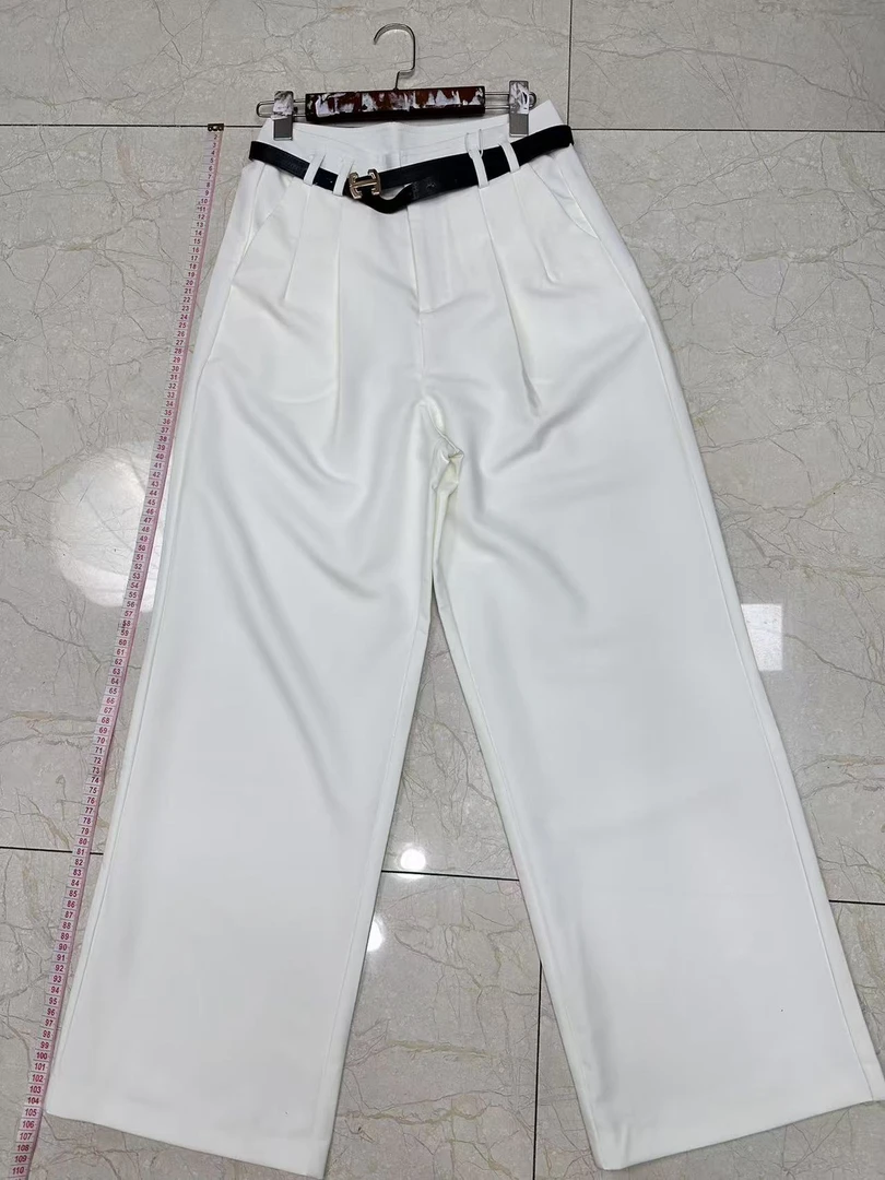 12019直筒拖地裤长102-104cm左右