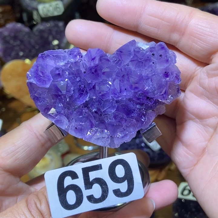 未镶嵌大型摆件（非配饰）紫晶