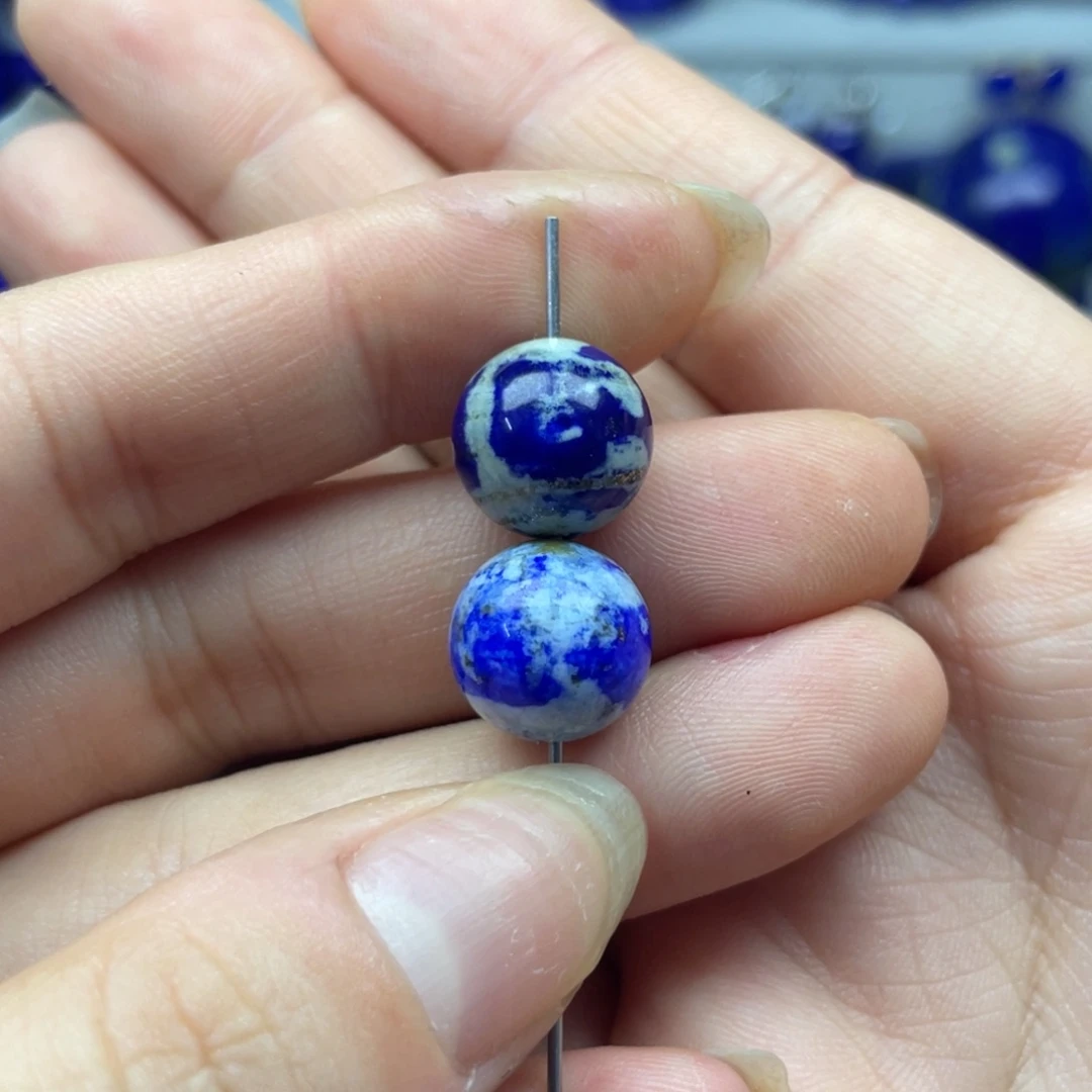 青金石未镶嵌11+单珠M***国