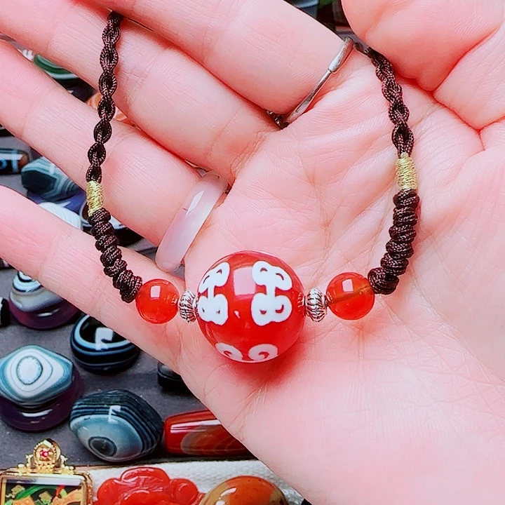 玛瑙/玉髓合金珠宝半成品