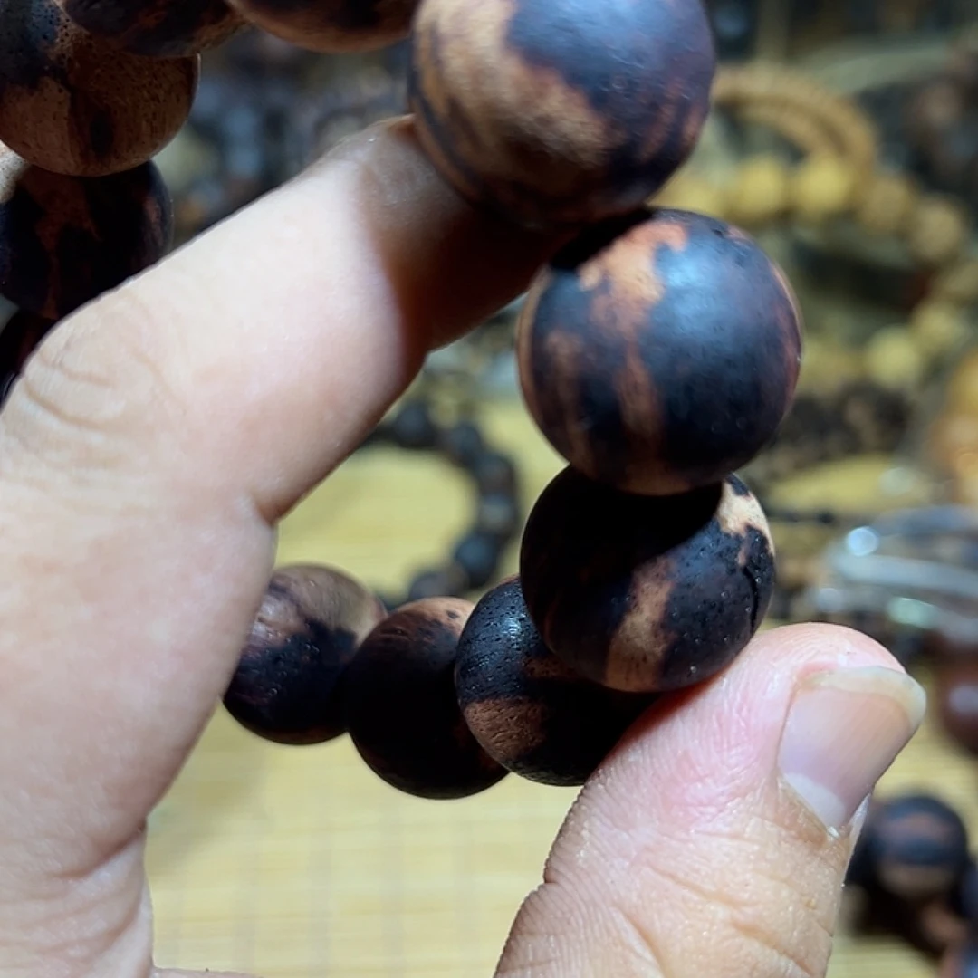 降真香手串/手链2.0虫漏