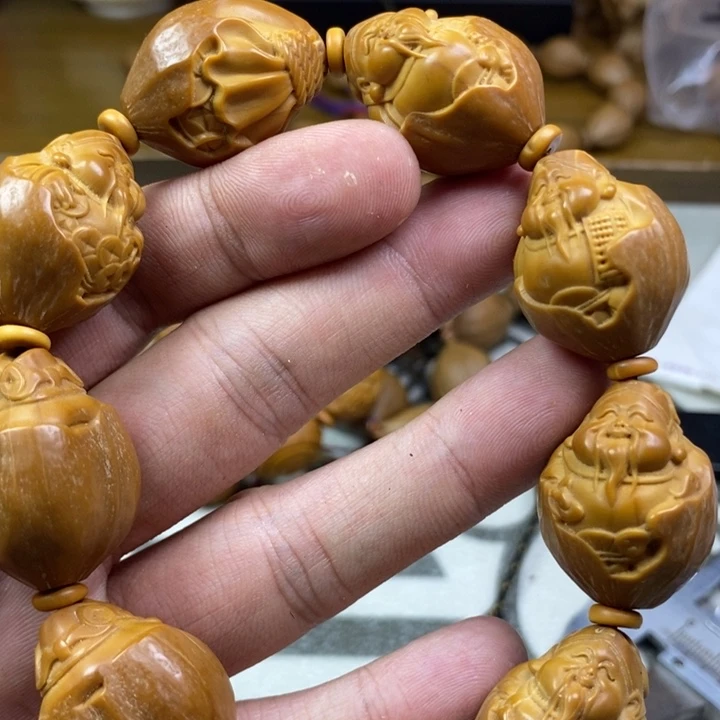 橄榄核手串/手链橄榄核雕工艺手串