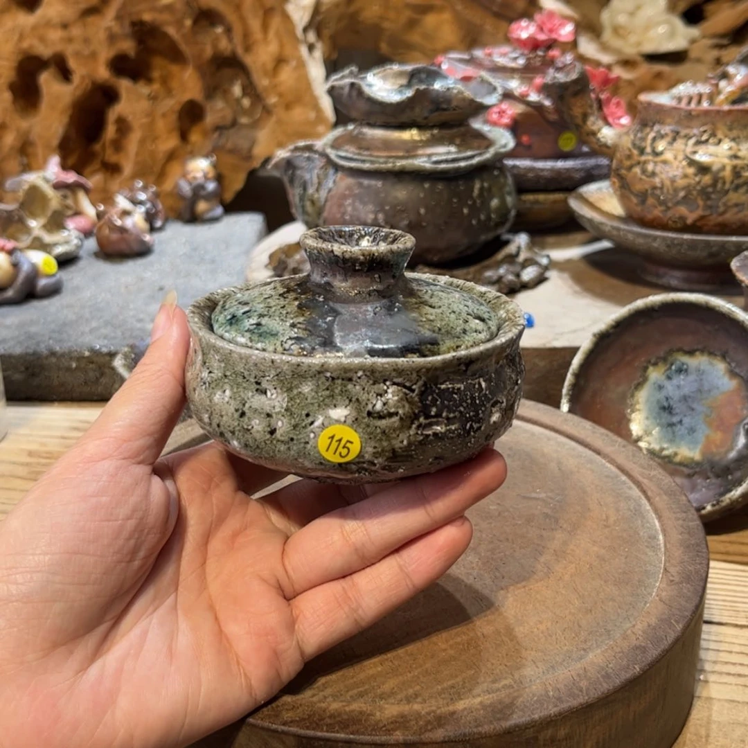 【闪购商品】柴烧茶具手工茶杯115