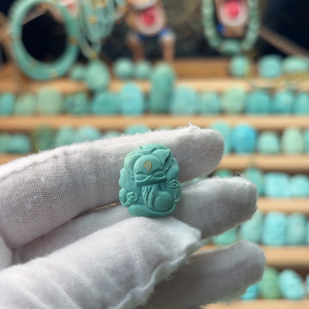 绿松石未镶嵌配饰