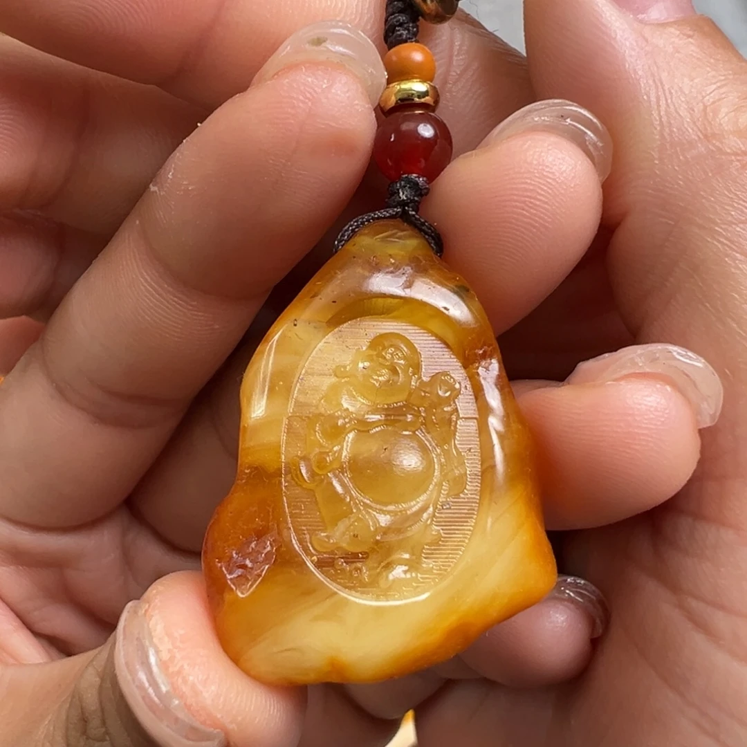 裸石蜜蜡未镶嵌微瑕