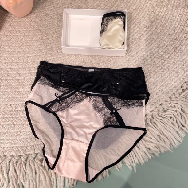 （一组三条）24343 芭蕾少女 80-115斤 早春新款韩系少女蕾丝内裤