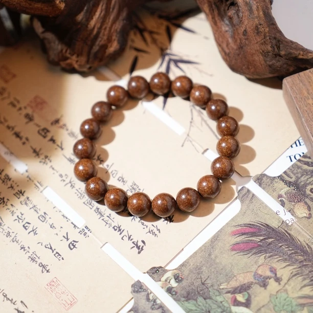 【鹅梨】10mm非遗古法72231合香珠手串