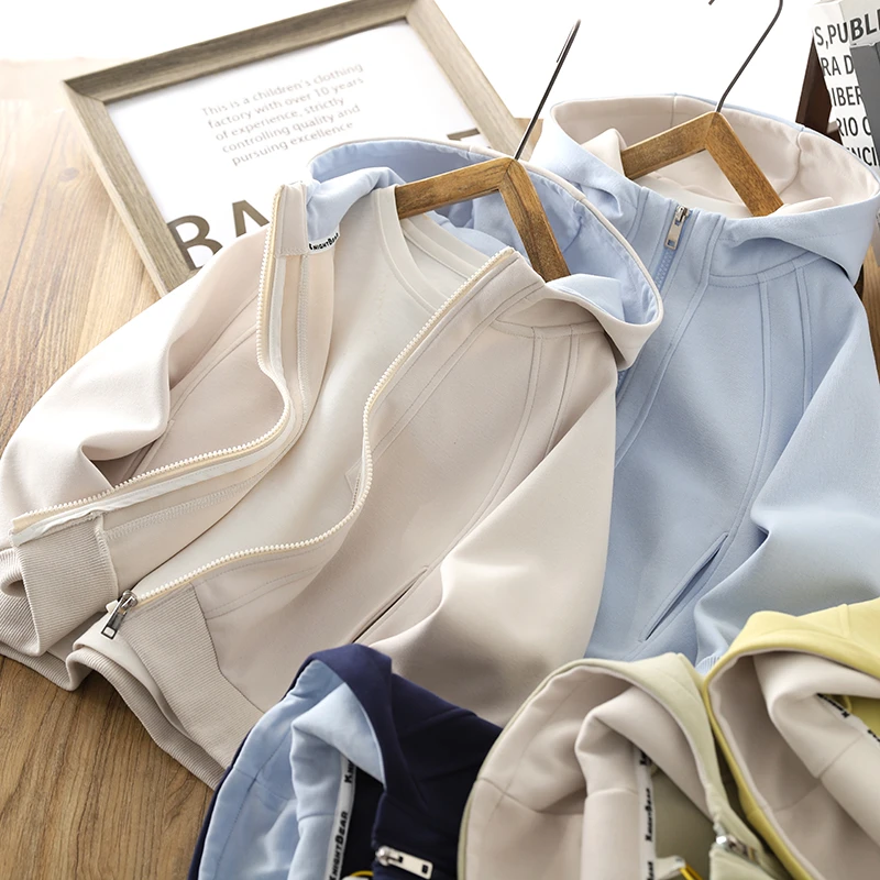 男童连帽外套春装2025新款儿童运动服拉链衫春秋童装潮酷衣服上衣