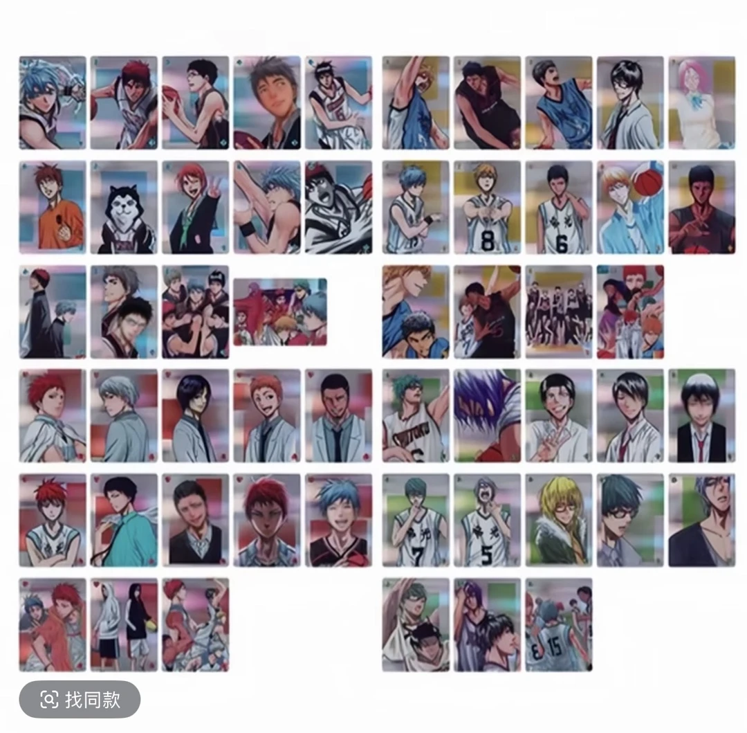 【玥拆】黑子篮球 jf2025全明星扑克（一包五张） 盲盒代拆