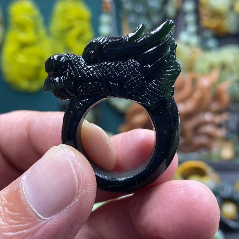 【闪购商品】未镶嵌岫玉戒指