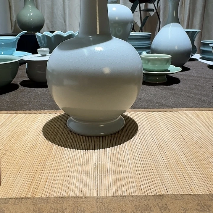 杯子全手工，长颈瓶