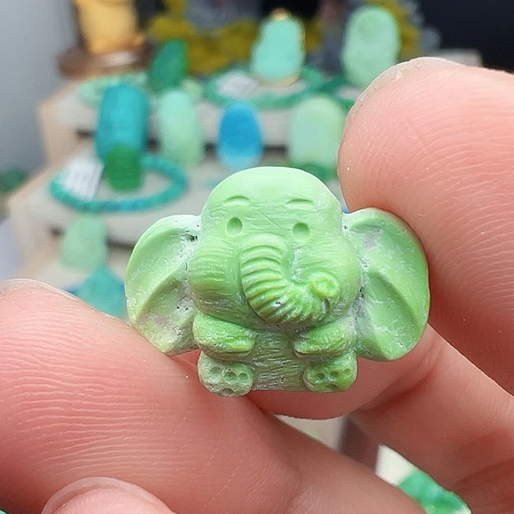 绿松石未镶嵌主播万珍