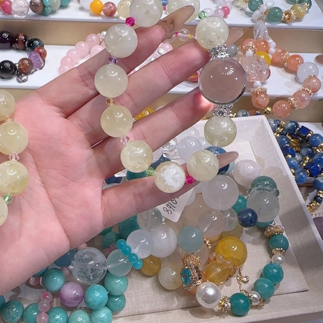 黄晶手镯未镶嵌尺寸