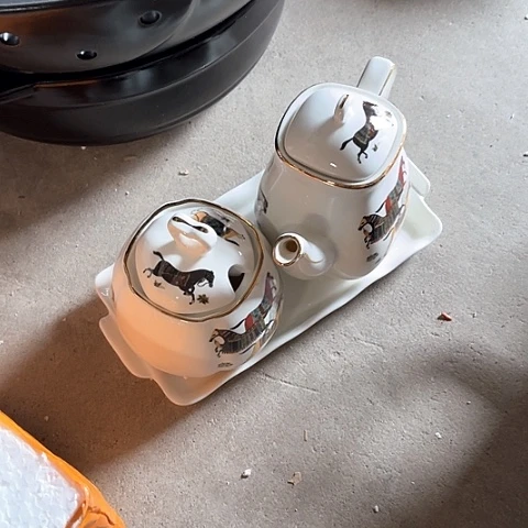 微瑕，不能明火，一套