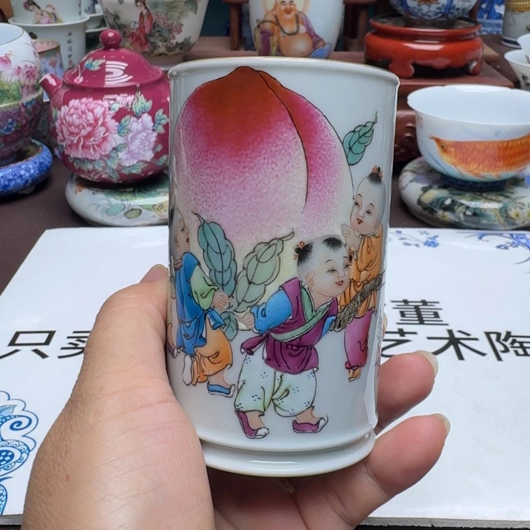 景德镇手工手绘展示