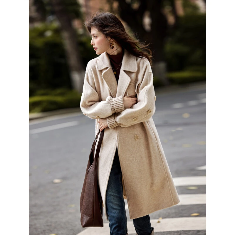 时尚毛呢外套SXN24018