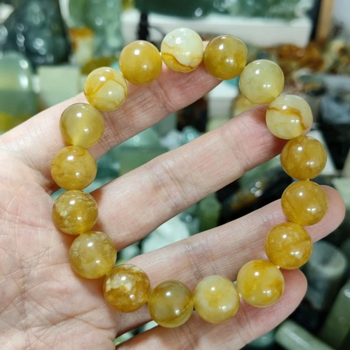 岫玉未镶嵌手串款式手串