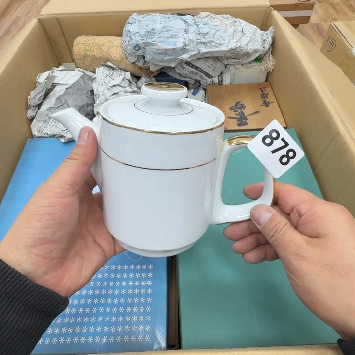 瓷片工艺品摆件瓷器摆件正能量