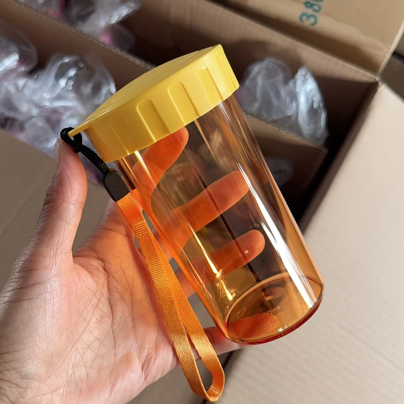 随心杯300ml雅致男士女士随手杯水杯携带方便简单小巧可爱防摔