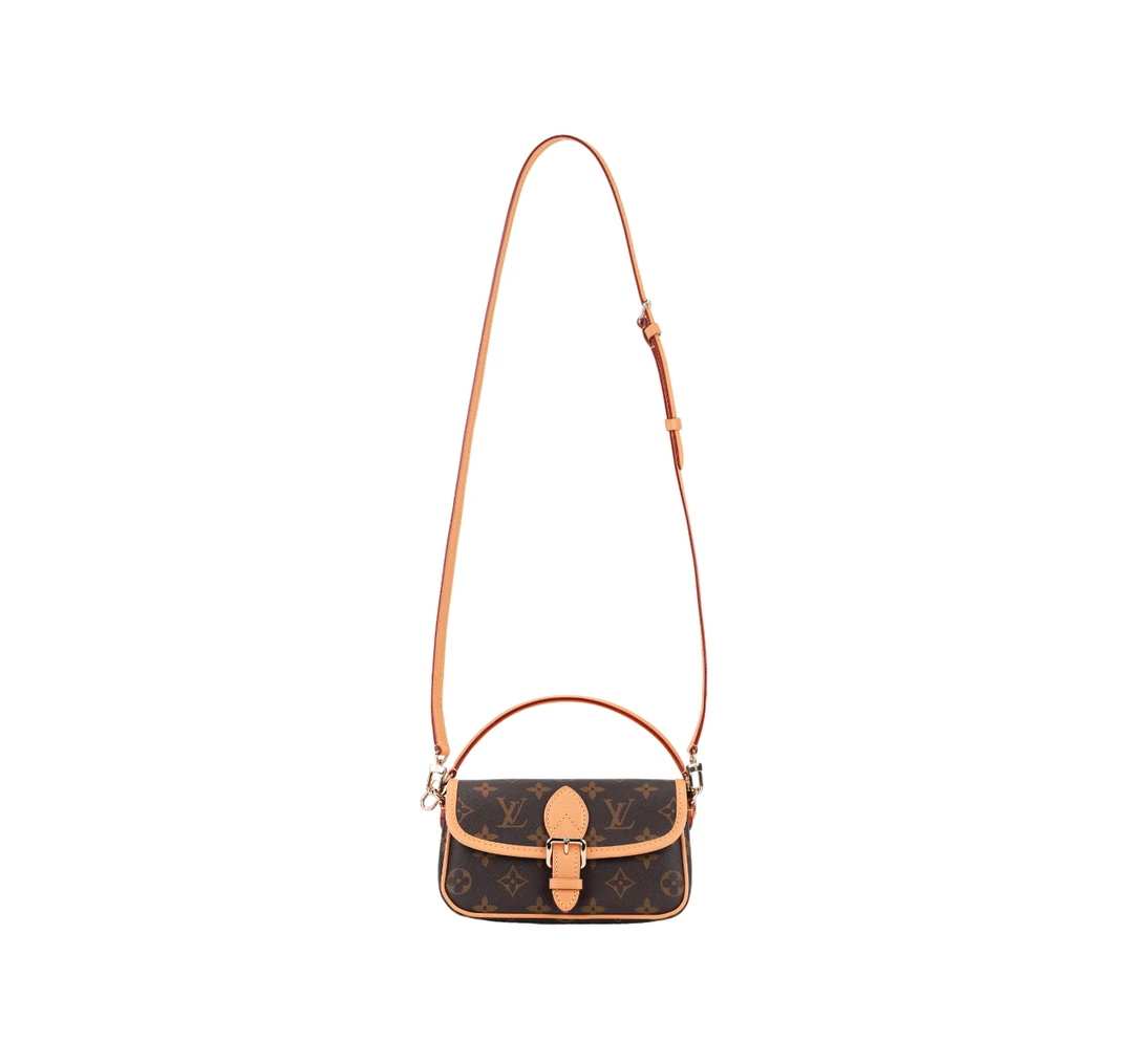 未使用 LouisVuitton/路易威登 【黑桃专属】法棍nano手提斜挎包