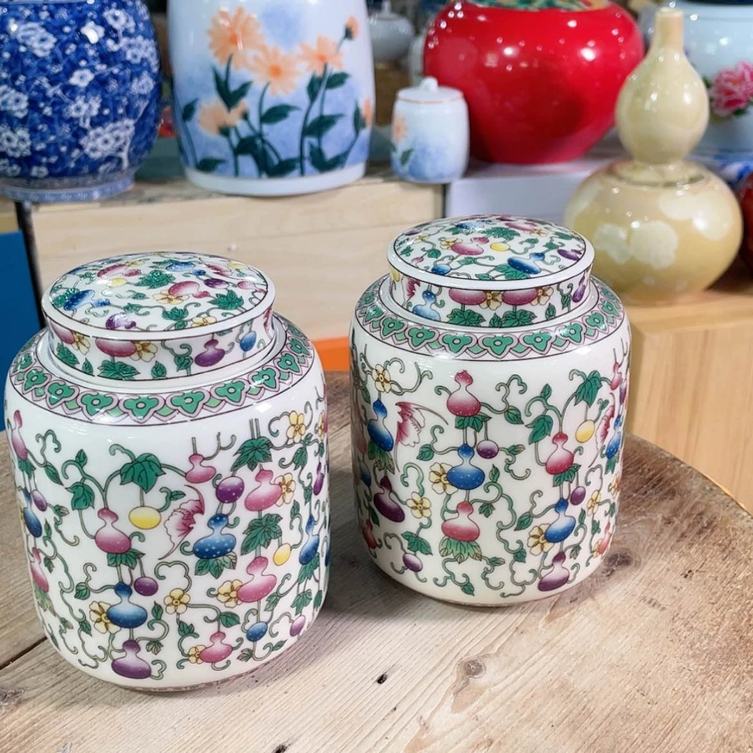 【闪购商品】罐陶瓷茶叶罐密封罐