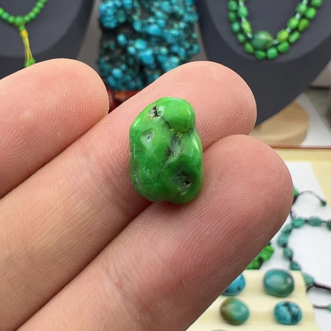 无非金属菜籽绿玉化随型