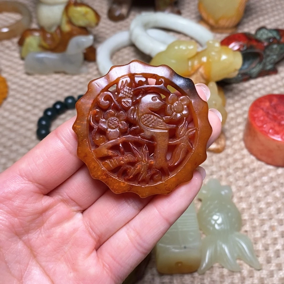 白玉菩提吊坠白玉菩提白玉菩提摆件