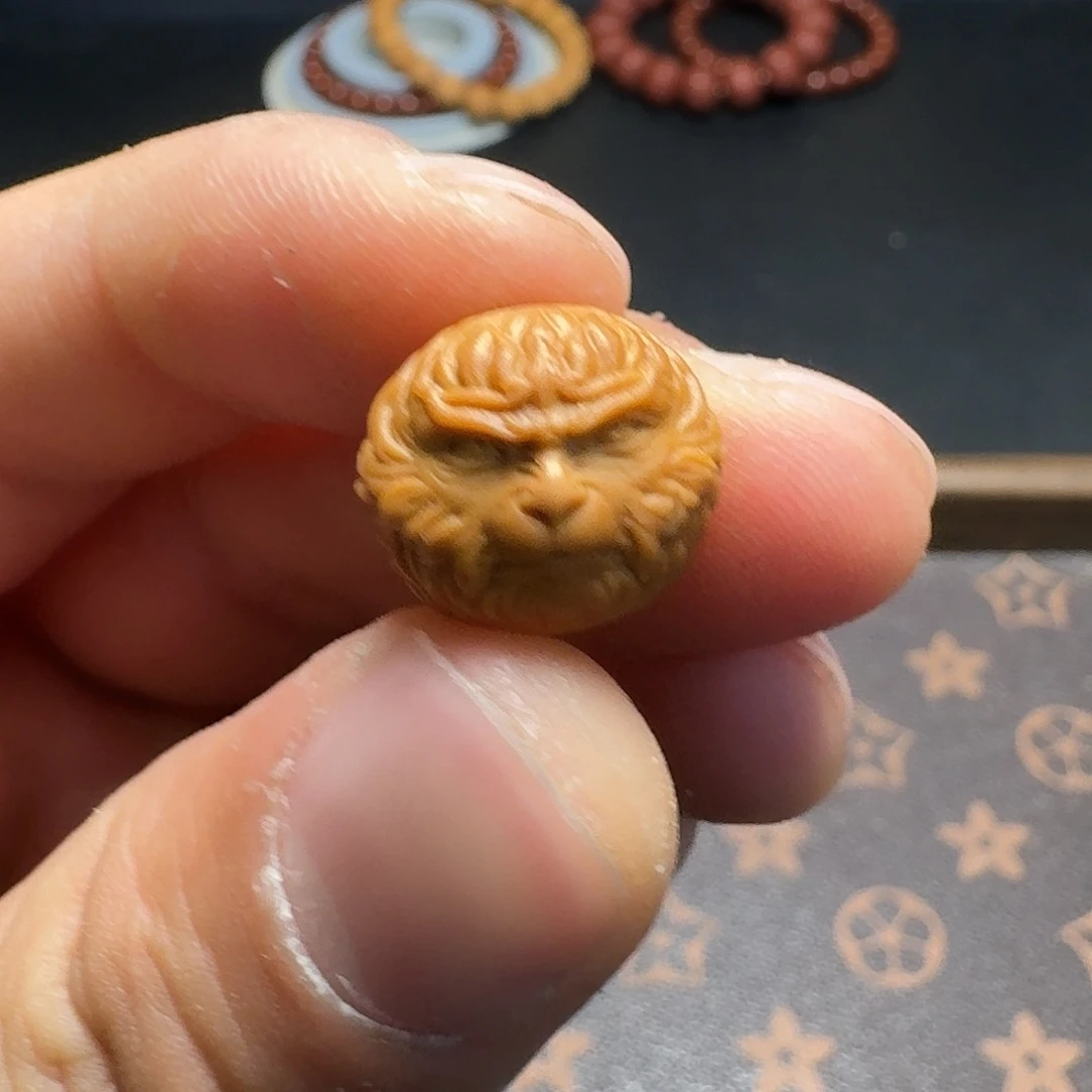 猴头核桃手串单颗悟空