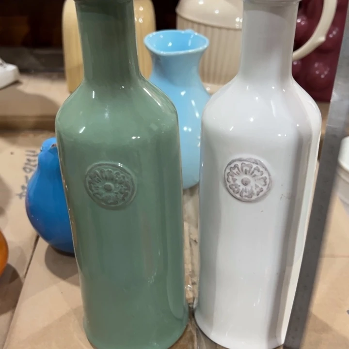 摆件摆件陶瓷花瓶摆件外贸出口（微瑕）