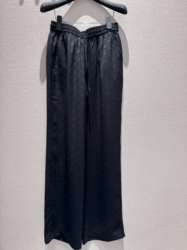 玛丝恩迪春夏直筒裤百搭黑色夏季时尚