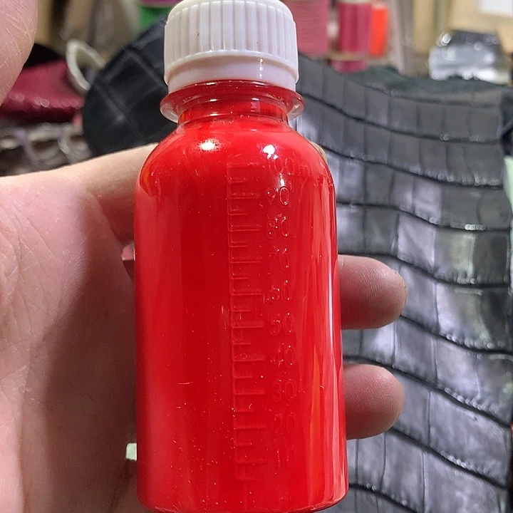皮革红色边油100毫升