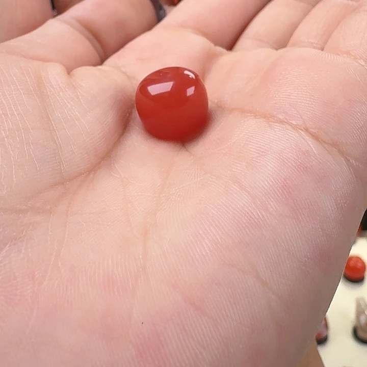 ꧁***꧂南红玛瑙未镶嵌老型12.5x11