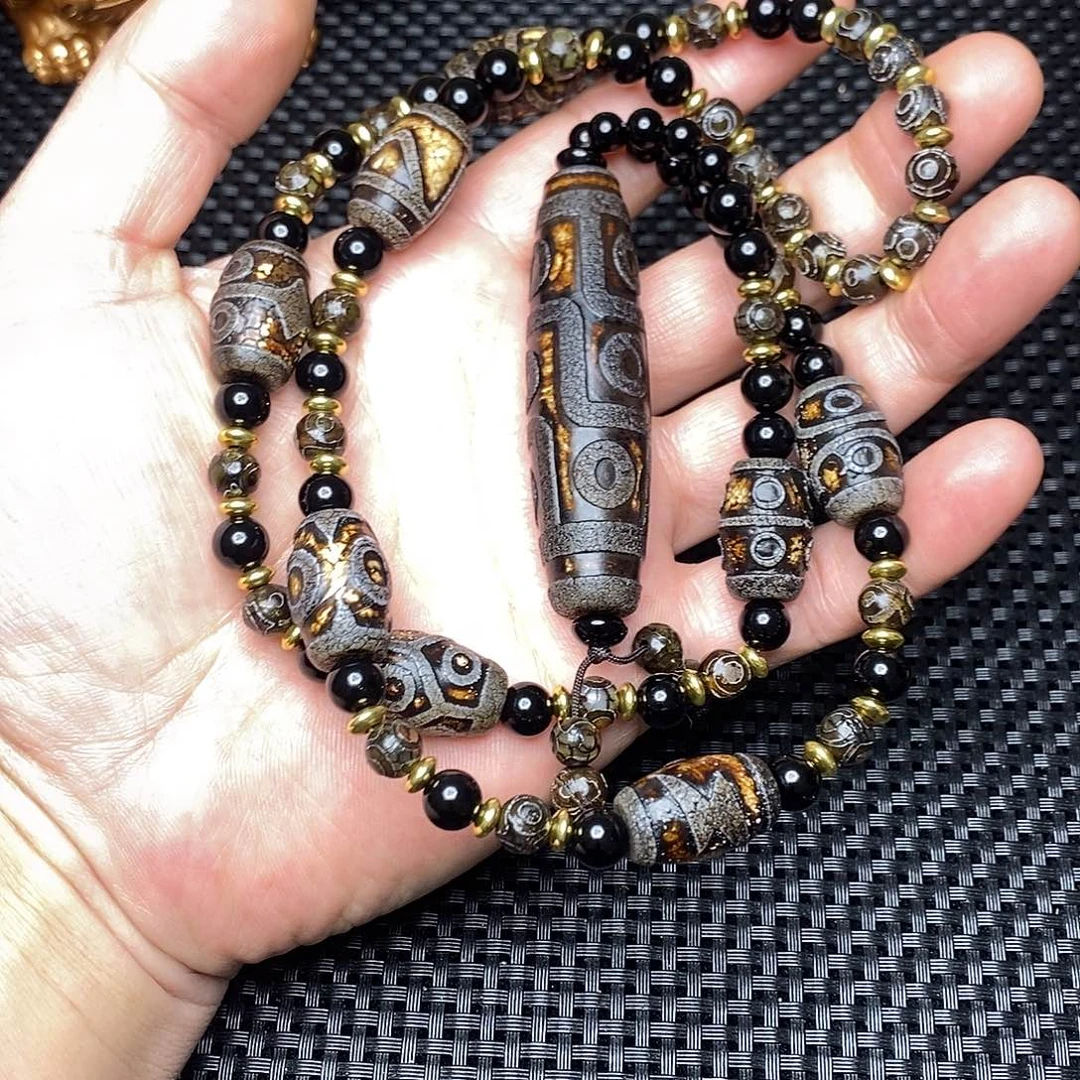 @***影玛瑙/玉髓未镶嵌手链