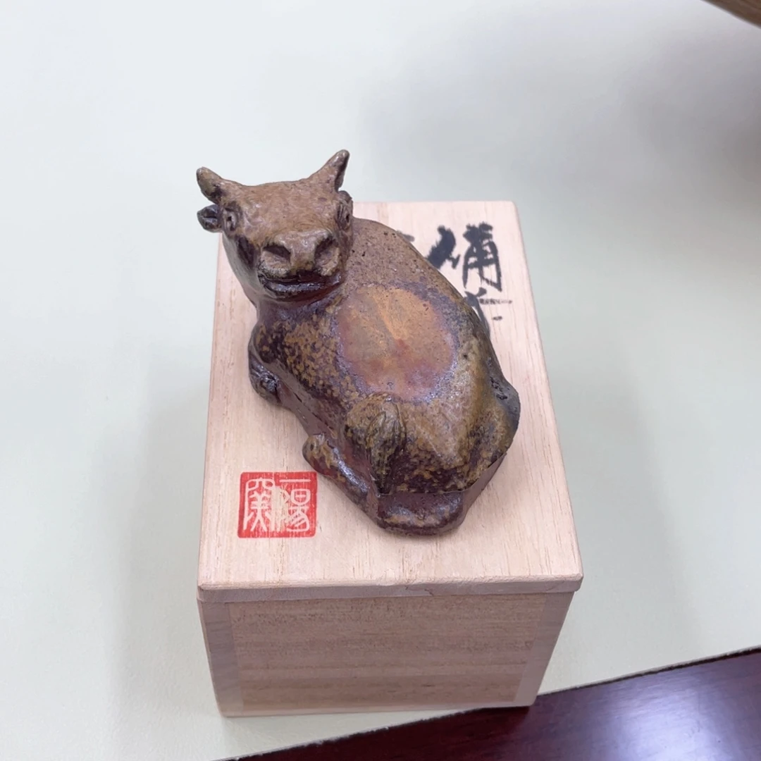 备前小牛香盒盒盒