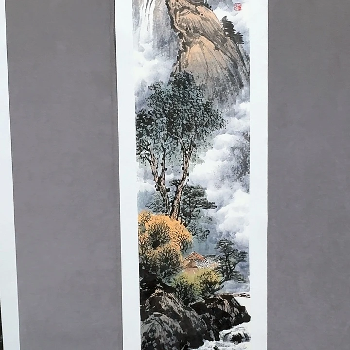国画亲笔手绘放心去藏