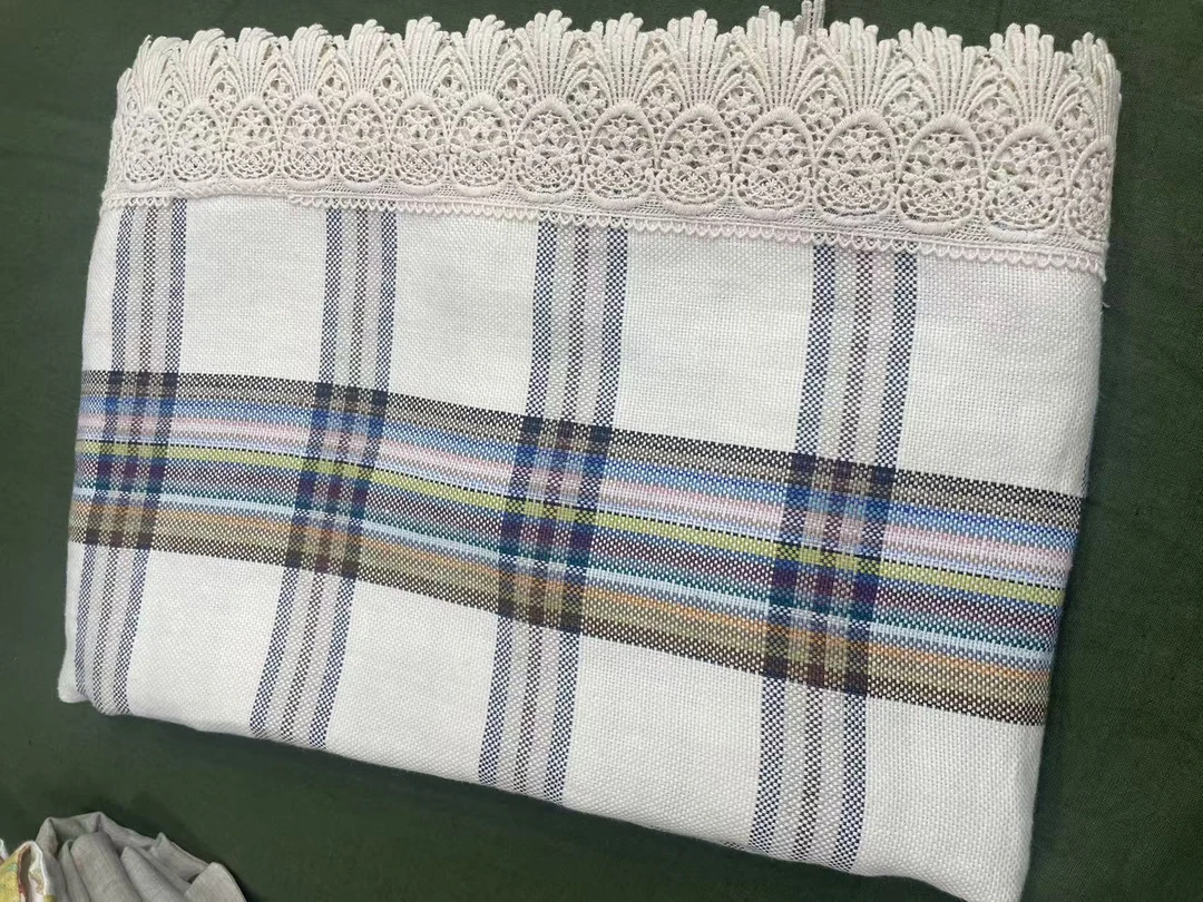 9支外贸加厚汉麻彩条色织凉席100汉麻软凉席水洗麻料席子盖毯