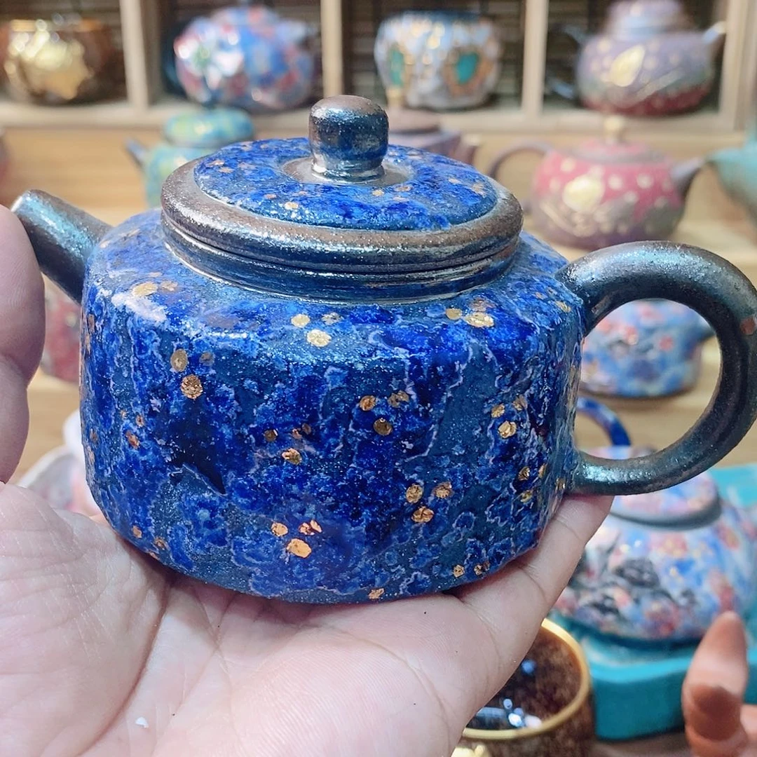 粗陶志柴烧茶器一