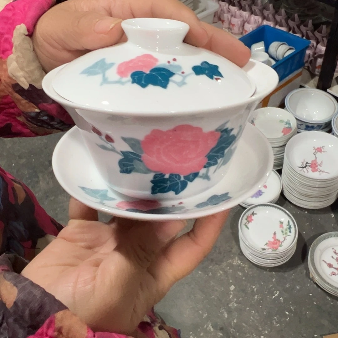 醴陵高温老厂瓷180毫升釉下