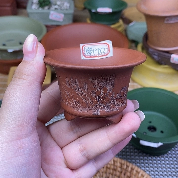 宜兴紫砂精品花盆