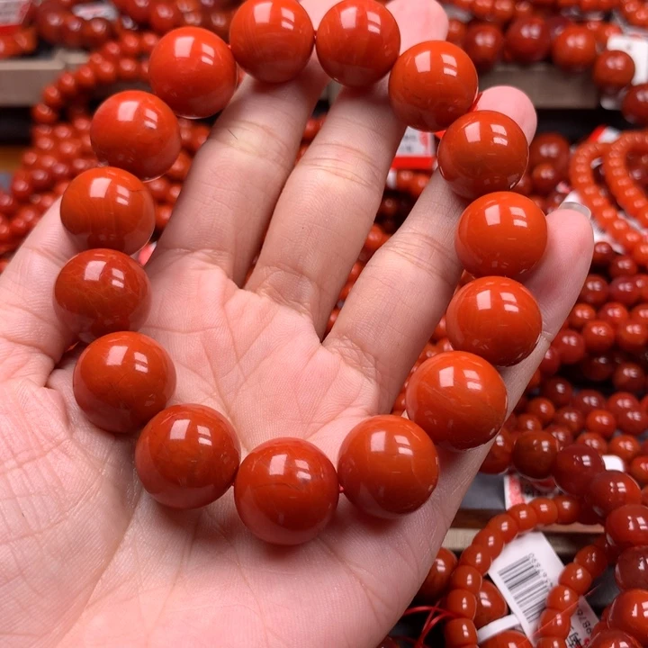 南红玛瑙未镶嵌手串