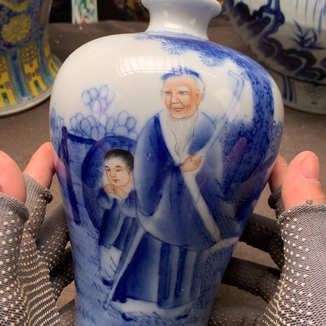 摆件底槽青旧藏瓷器旧藏瓷器