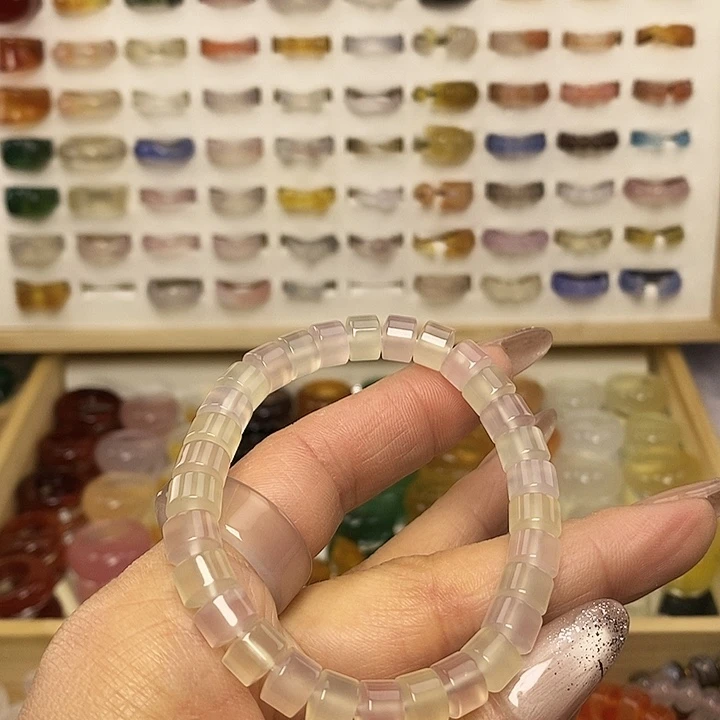 玛瑙/玉髓合金戒指