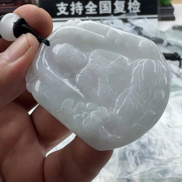 翡翠未镶嵌颈饰天然缅甸A货翡翠