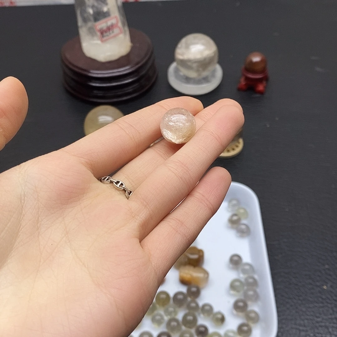 水晶未镶嵌珠宝半成品163水晶石