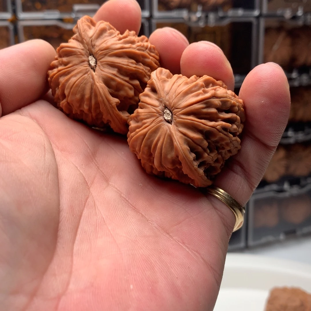 桃核把件逗*玩磨盘 666888