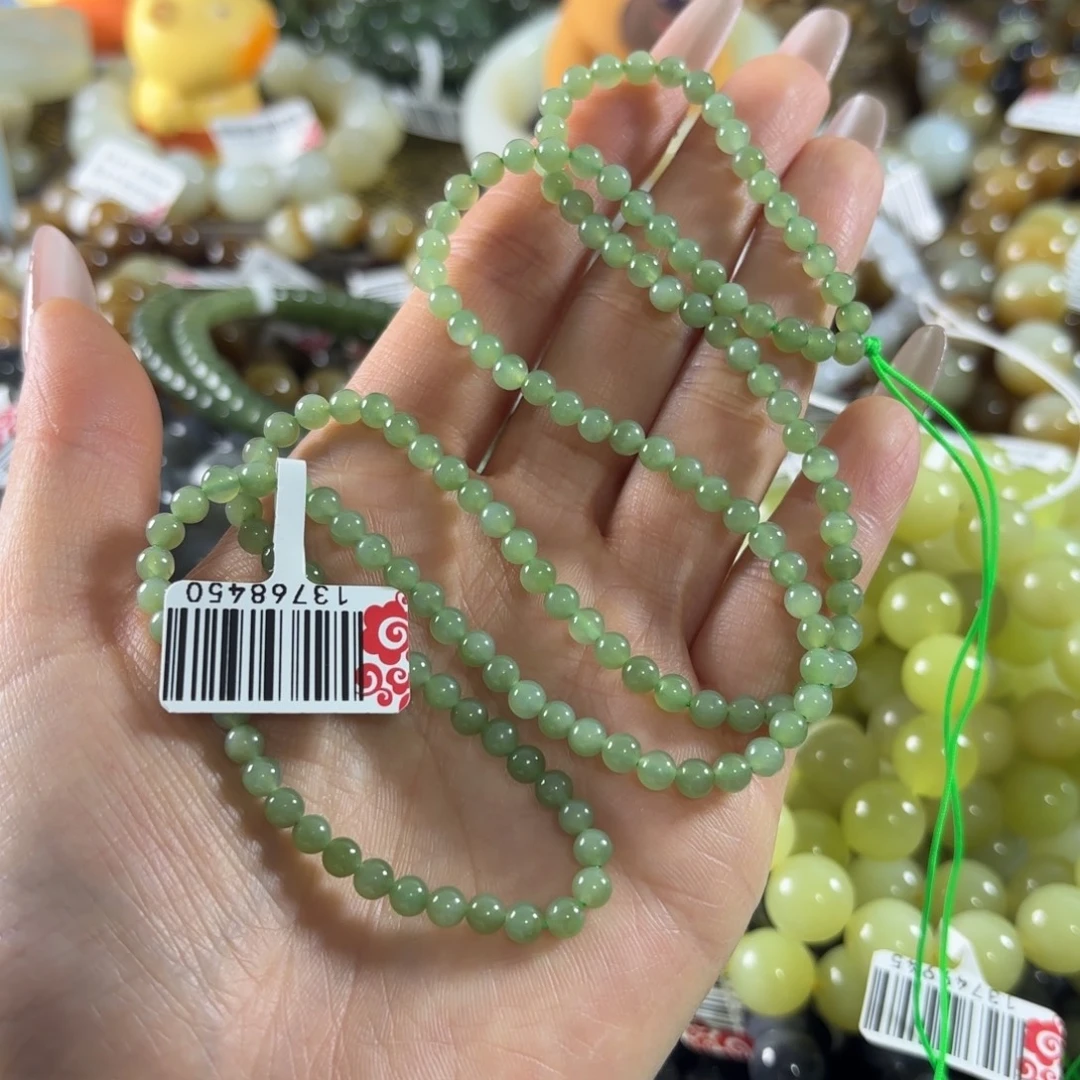 和田玉未镶嵌手串243