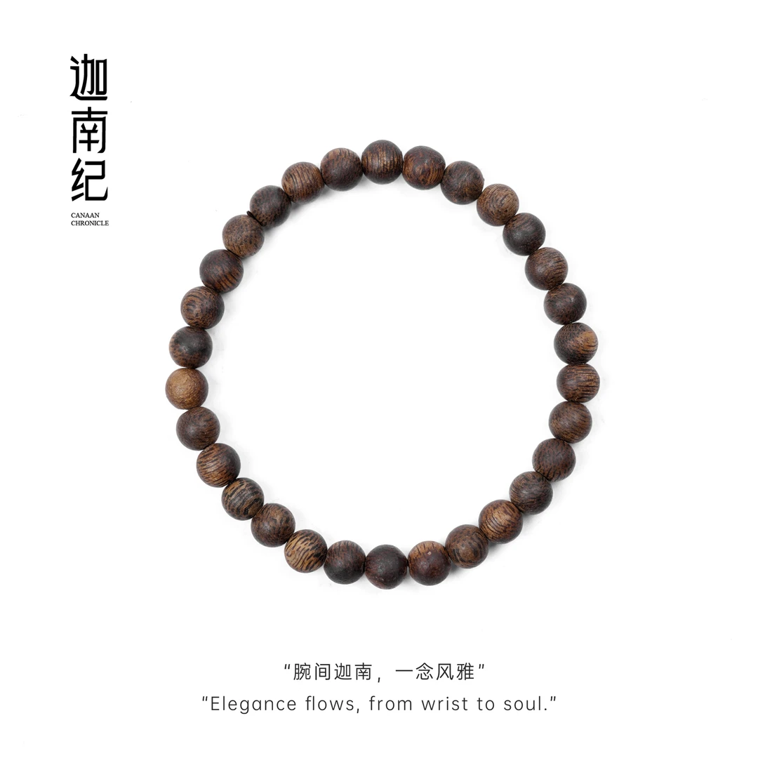 沉香【主理人推荐】绿奇楠6mm单圈【多样性发其一】