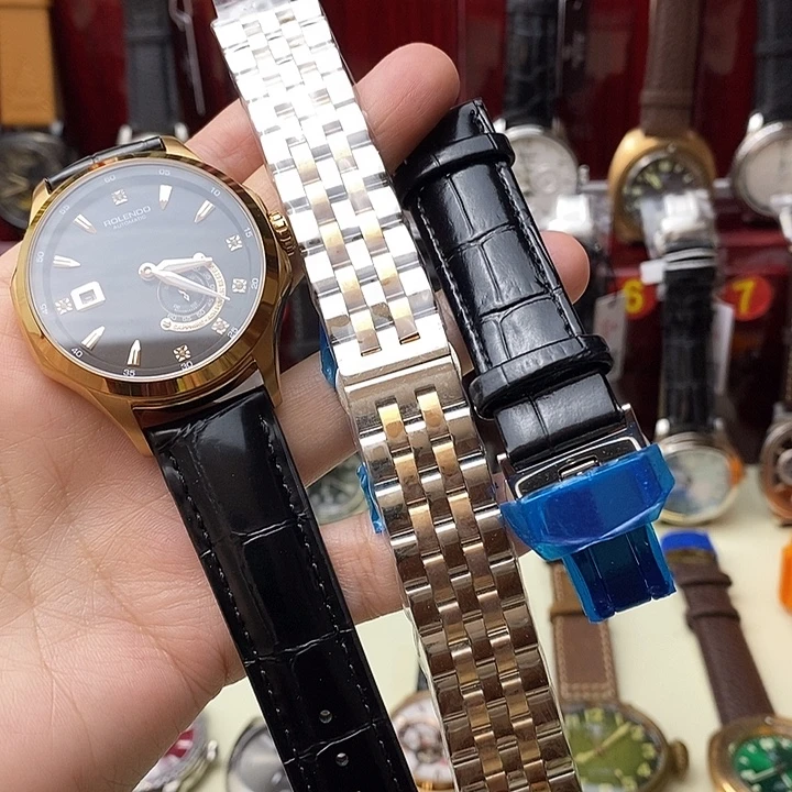 A***生胶带全自动机械男士腕表