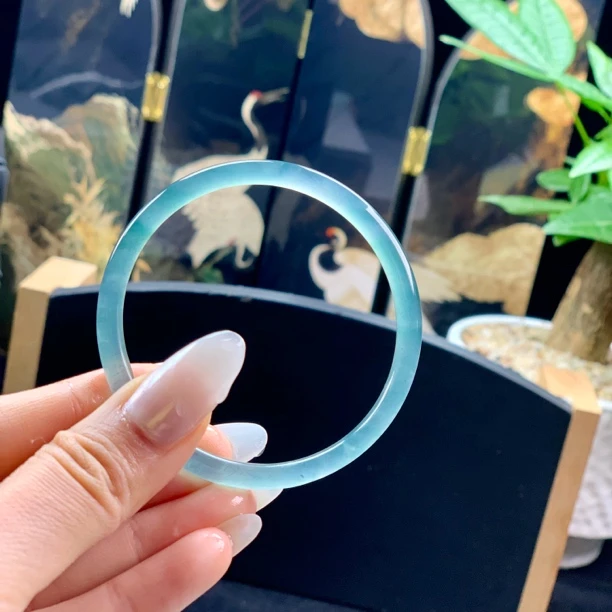 【新人福利299】天然翡翠A货多样性发其一备注圈口【春日珠宝】