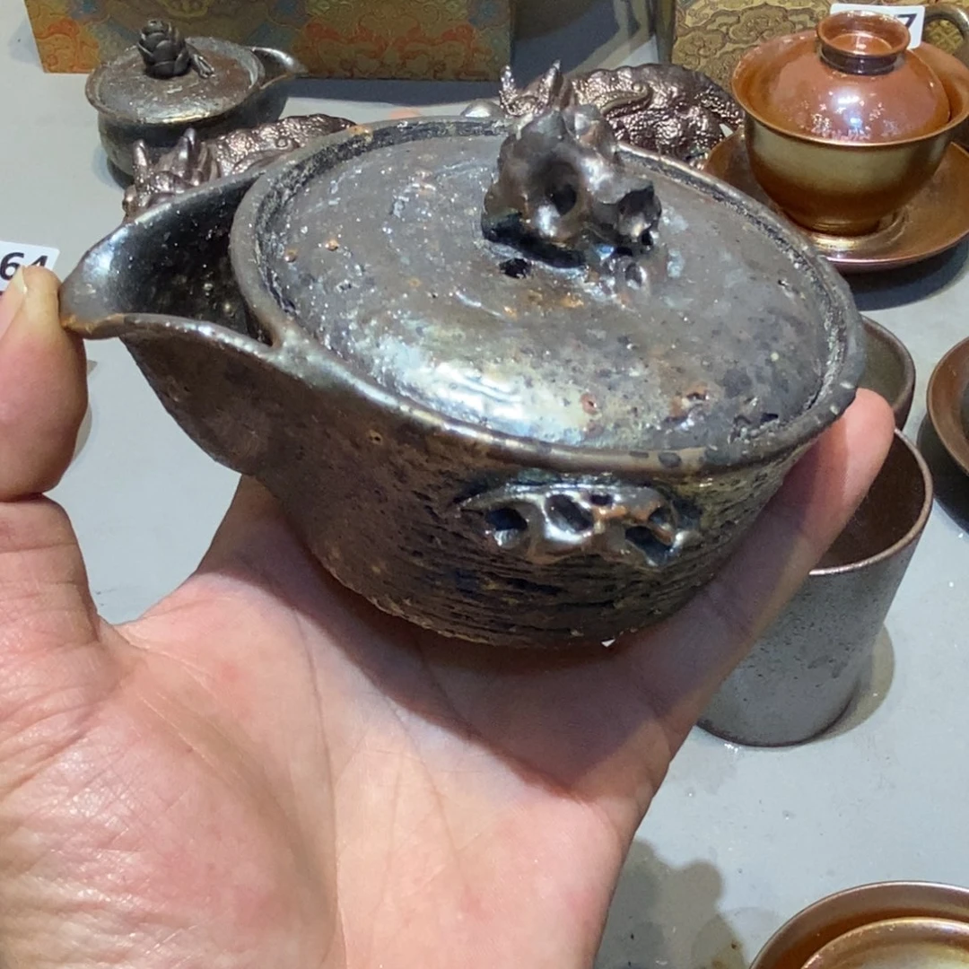 我***哥柴烧茶具套杯子套